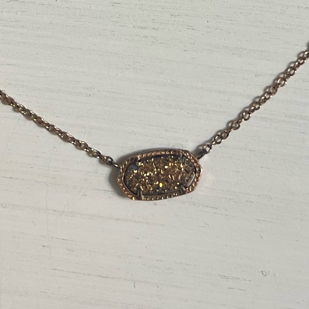 Kendra Scott brown necklace